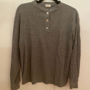 DONNI Thermal Gray Henley